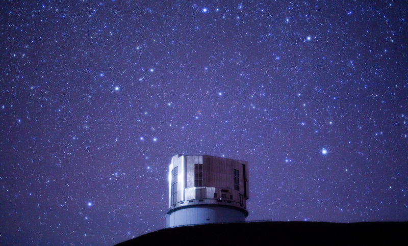 The Subaru telescope on Mauna Kea. Image: Dr. Hideaki Fujiwara - Subaru Telescope, NAOJ